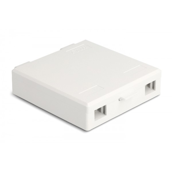 DELOCK κυτίο σύνδεσης οπτικών ινών 87139 τοίχου, 2x SC Simplex/LC Dublex DELOCK κυτίο σύνδεσης οπτικών ινών 87139 τοίχου, 2x SC Simplex/LC Dublex