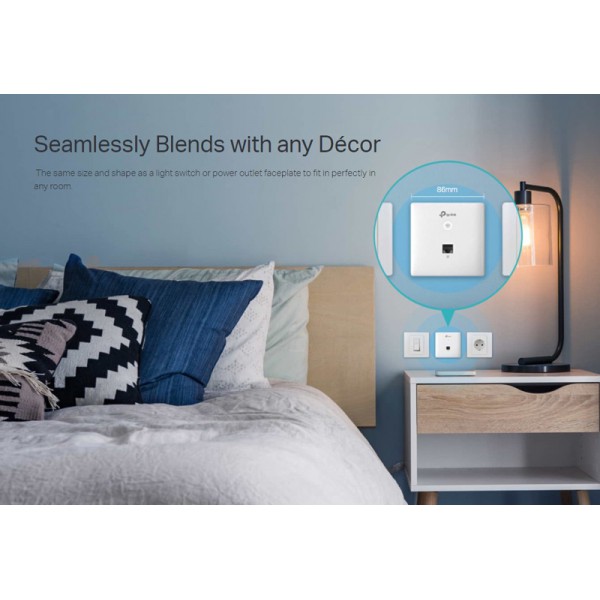 TP-LINK ασύρματο access point EAP230-WALL, AC1200, επιτοίχιο, Ver. 1.0 TP-LINK ασύρματο access point EAP230-WALL, AC1200, επιτοίχιο, Ver. 1.0