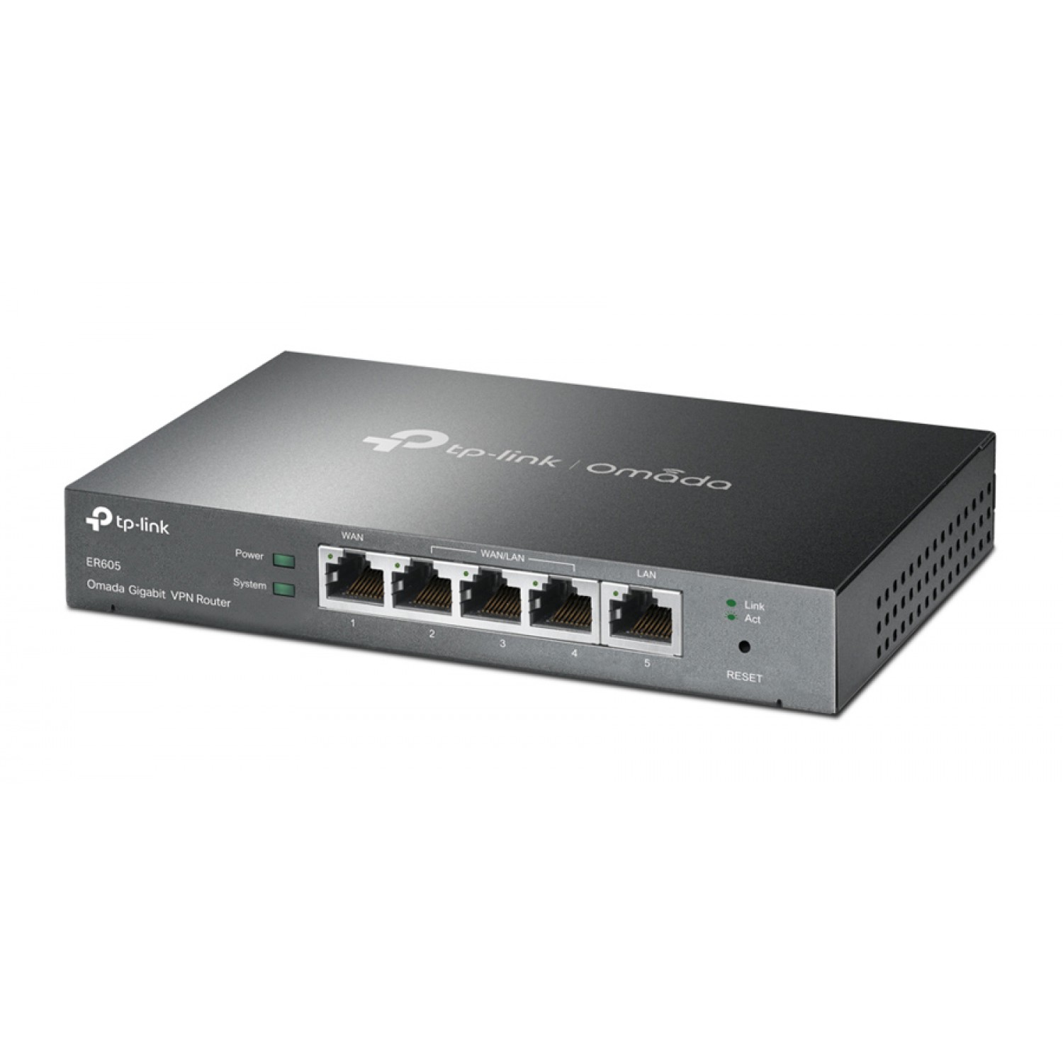 TP-LINK Gigabit VPN router ER605, 5x Ethernet port, Ver 1.0 TP-LINK Gigabit VPN router ER605, 5x Ethernet port, Ver 1.0