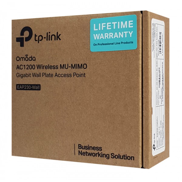 TP-LINK ασύρματο access point EAP230-WALL, AC1200, επιτοίχιο, Ver. 1.0 TP-LINK ασύρματο access point EAP230-WALL, AC1200, επιτοίχιο, Ver. 1.0
