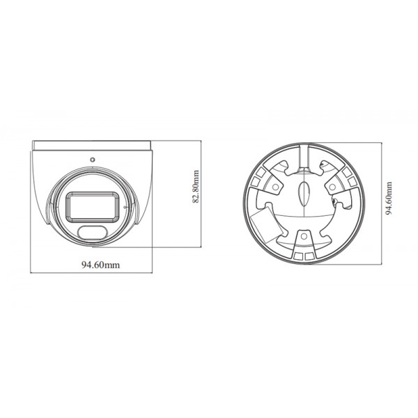 TVT IP κάμερα TD-9524C1, full color, 2.8mm, 2MP, IP67, PoE TVT IP κάμερα TD-9524C1, full color, 2.8mm, 2MP, IP67, PoE