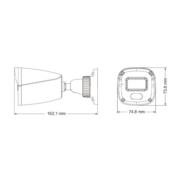 TVT IP κάμερα TD-9421S3BL, 2.8mm, 2MP, IP67, PoE TVT IP κάμερα TD-9421S3BL, 2.8mm, 2MP, IP67, PoE
