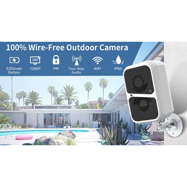 INNOTRONIK smart IP κάμερα IEN-BC69 2MP, Wi-Fi, μπαταρία 5200mAh, ΙP65 INNOTRONIK smart IP κάμερα IEN-BC69 2MP, Wi-Fi, μπαταρία 5200mAh, ΙP65