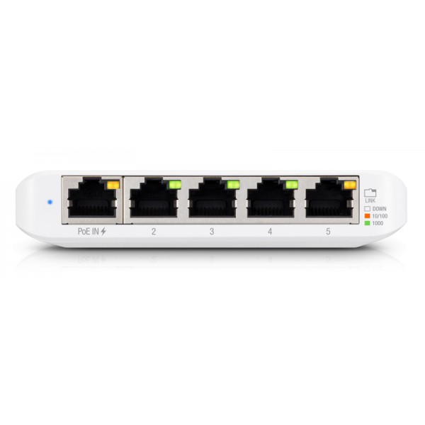 UBIQUITI UniFi Switch USW-Flex-Mini, 5-Port Gigabit, 10/100/1000 Mbps UBIQUITI UniFi Switch USW-Flex-Mini, 5-Port Gigabit, 10/100/1000 Mbps