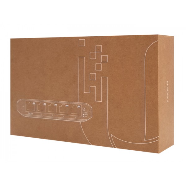 UBIQUITI UniFi Switch USW-Flex-Mini, 5-Port Gigabit, 10/100/1000 Mbps UBIQUITI UniFi Switch USW-Flex-Mini, 5-Port Gigabit, 10/100/1000 Mbps