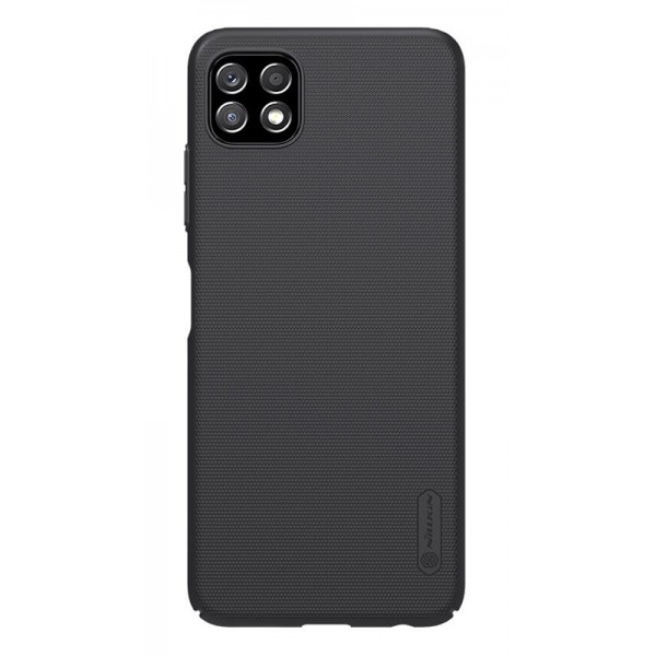 NILLKIN θήκη Super Frosted Shield για Samsung Galaxy A22 5G, μαύρη NILLKIN θήκη Super Frosted Shield για Samsung Galaxy A22 5G, μαύρη