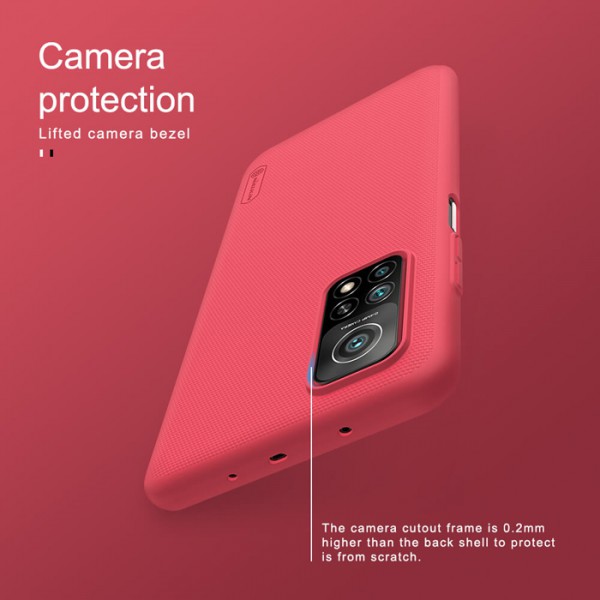 NILLKIN θήκη Super Frosted Shield για Xiaomi 10T/10T Pro 5G/K30S, μπλε NILLKIN θήκη Super Frosted Shield για Xiaomi 10T/10T Pro 5G/K30S, μπλε