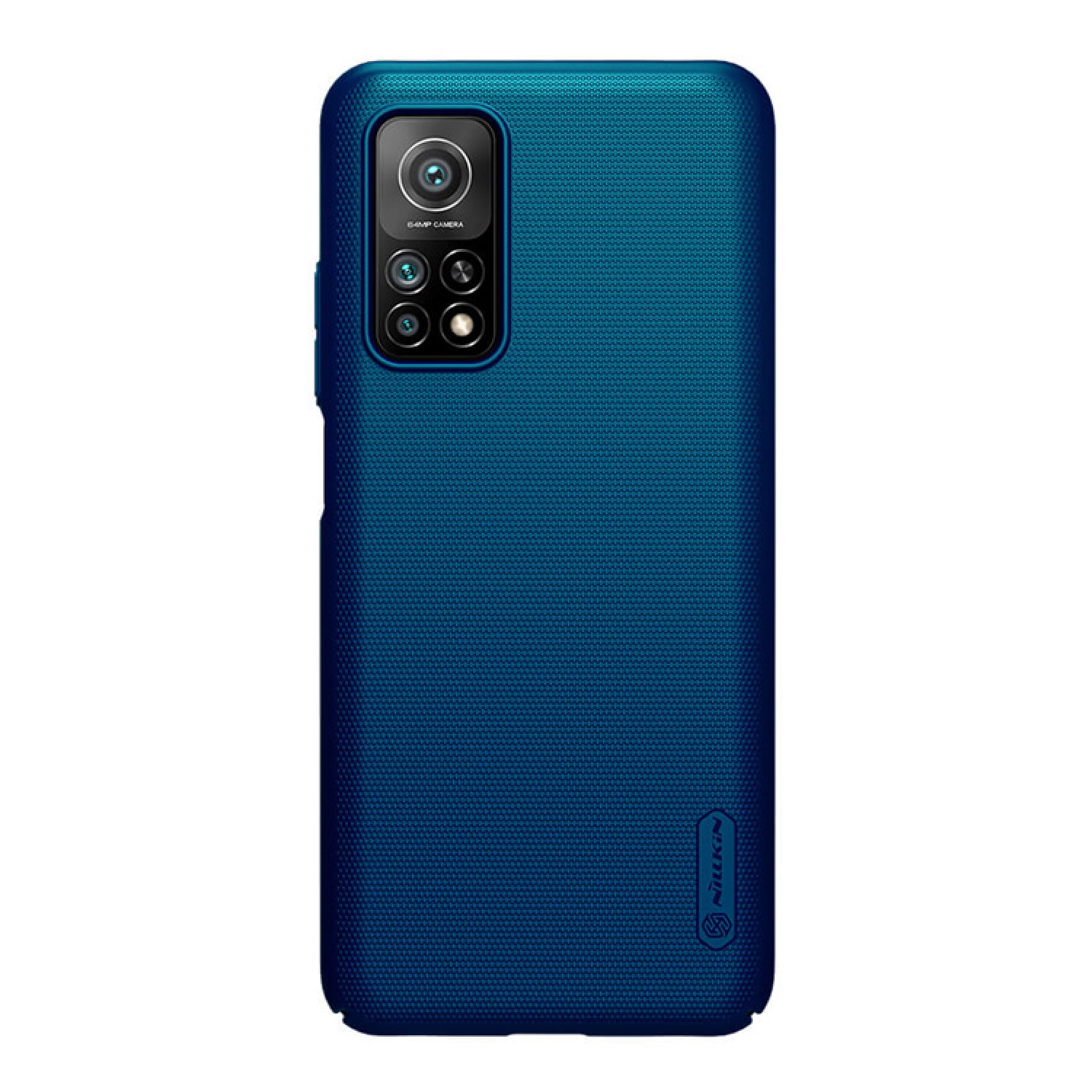NILLKIN θήκη Super Frosted Shield για Xiaomi 10T/10T Pro 5G/K30S, μπλε NILLKIN θήκη Super Frosted Shield για Xiaomi 10T/10T Pro 5G/K30S, μπλε