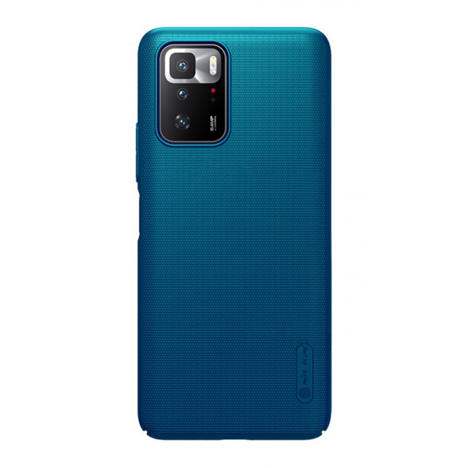 NILLKIN θήκη Super Frosted Shield για Xiaomi Redmi Note 10 Pro 5G, μπλε NILLKIN θήκη Super Frosted Shield για Xiaomi Redmi Note 10 Pro 5G, μπλε