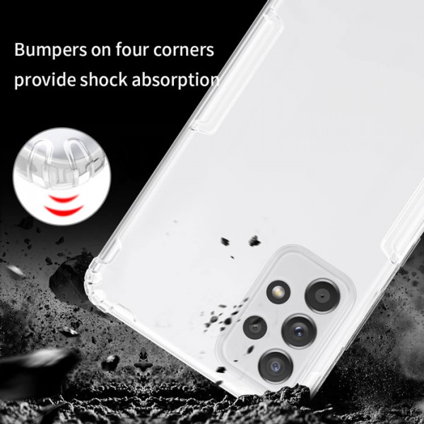 NILLKIN θήκη Nature για Samsung Galaxy A72 4G/5G, διάφανη NILLKIN θήκη Nature για Samsung Galaxy A72 4G/5G, διάφανη