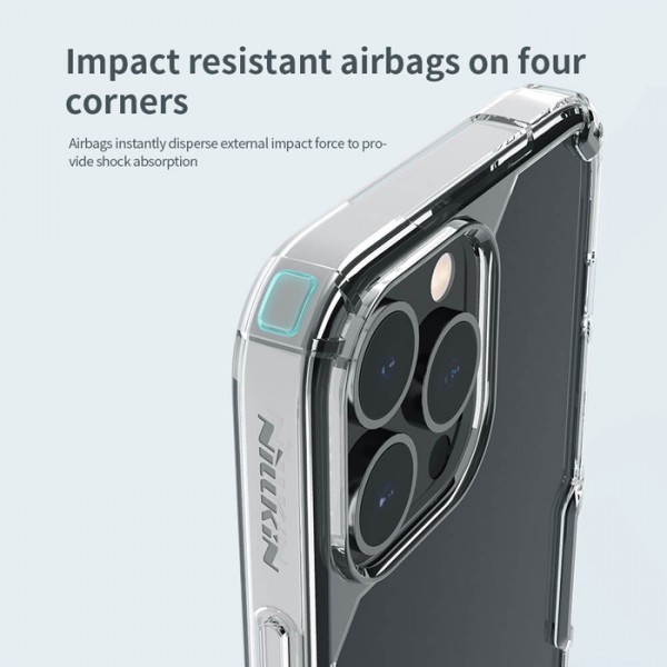 NILLKIN θήκη Nature Pro για Apple iPhone 13 Pro Max, διάφανη NILLKIN θήκη Nature Pro για Apple iPhone 13 Pro Max, διάφανη