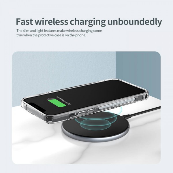 NILLKIN θήκη Nature Pro για Apple iPhone 13 Pro Max, διάφανη NILLKIN θήκη Nature Pro για Apple iPhone 13 Pro Max, διάφανη