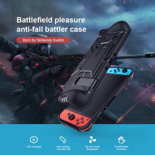 NILLKIN θήκη Battler για Nintendo Switch, μαύρη NILLKIN θήκη Battler για Nintendo Switch, μαύρη