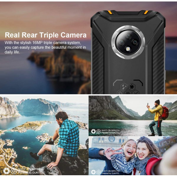 OUKITEL smartphone WP8 Pro, IP68/IP69K, 6.49" 4/64GB, Octa-core, μαύρο OUKITEL smartphone WP8 Pro, IP68/IP69K, 6.49" 4/64GB, Octa-core, μαύρο