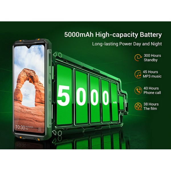 OUKITEL smartphone WP8 Pro, IP68/IP69K, 6.49" 4/64GB, Octa-core, μαύρο OUKITEL smartphone WP8 Pro, IP68/IP69K, 6.49" 4/64GB, Octa-core, μαύρο