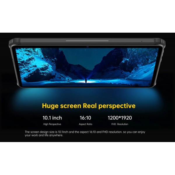 OUKITEL tablet RT1, 10.1", 4/64GB, 10000MAh, IP68/IP69K, 4G, πορτοκαλί OUKITEL tablet RT1, 10.1", 4/64GB, 10000MAh, IP68/IP69K, 4G, πορτοκαλί