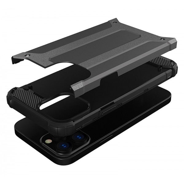 POWERTECH Θήκη Hybrid Armor MOB-1699 για iPhone 13 Pro Max, μπλε