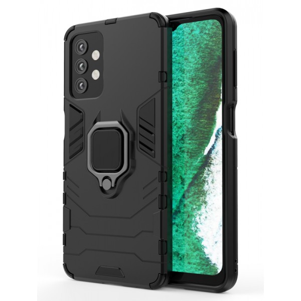 POWERTECH Θήκη Ring Armor MOB-1701 για Samsung A32 5G, μαύρη POWERTECH Θήκη Ring Armor MOB-1701 για Samsung A32 5G, μαύρη