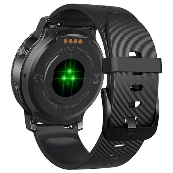 ZEBLAZE smartwatch GTR 2, 1.28", IP68, heart rate, ηχείο & mic, μαύρο