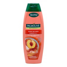 PALMOLIVE σαμπουάν 2 σε 1 Hydra Balance, με εκχυλίσματα ροδάκινου, 350ml
