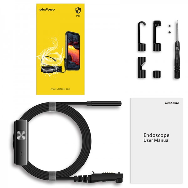 ULEFONE ενδοσκοπική κάμερα E1 για Power Armor 13 & Armor 9/9E, IP67 ULEFONE ενδοσκοπική κάμερα E1 για Power Armor 13 & Armor 9/9E, IP67