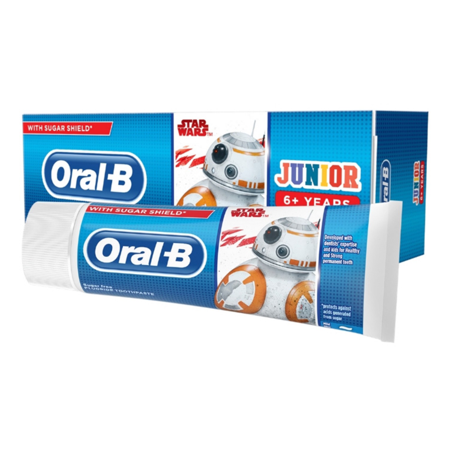 ORAL-B παιδική οδοντόκρεμα Star Wars, 6+ ετών, 75ml ORAL-B παιδική οδοντόκρεμα Star Wars, 6+ ετών, 75ml