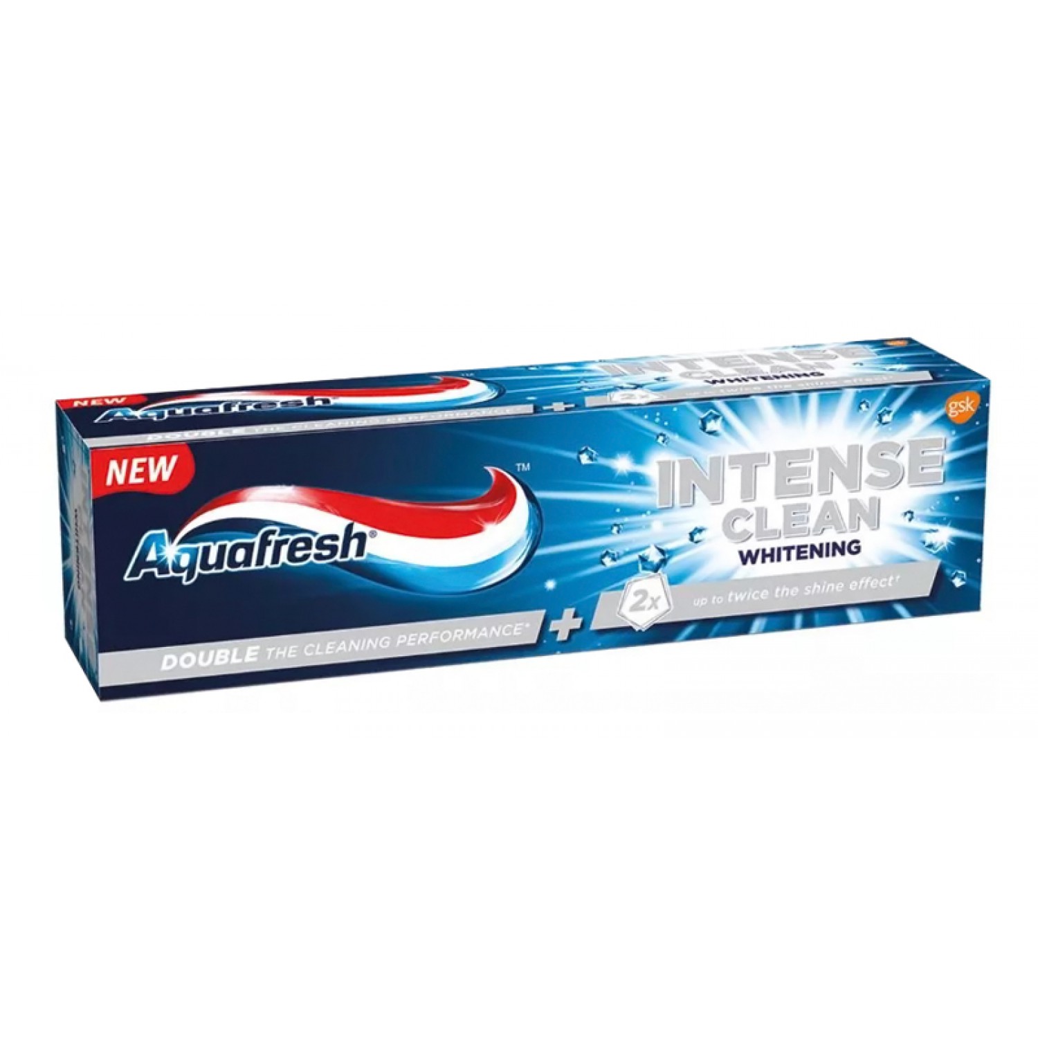 AQUAFRESH οδοντόκρεμα Intense Clean Whitening, 75ml