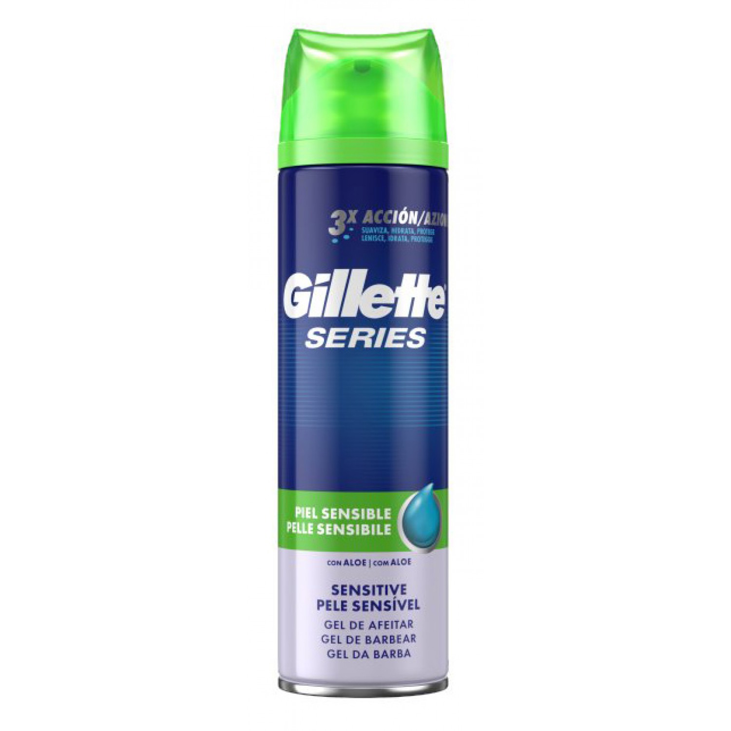 GILLETTE Series gel ξυρίσματος Sensitive, με αλόη, 200ml GILLETTE Series gel ξυρίσματος Sensitive, με αλόη, 200ml