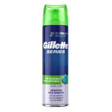 GILLETTE Series gel ξυρίσματος Sensitive, με αλόη, 200ml