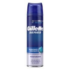 GILLETTE Series gel ξυρίσματος Moisturizing, με βούτυρο κακάο, 200ml