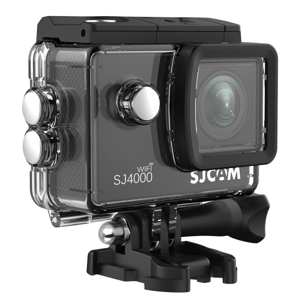 SJCAM Action Cam SJ4000 WiFi, 2K, 12MP, 2" LCD, αδιάβροχη, μαύρη