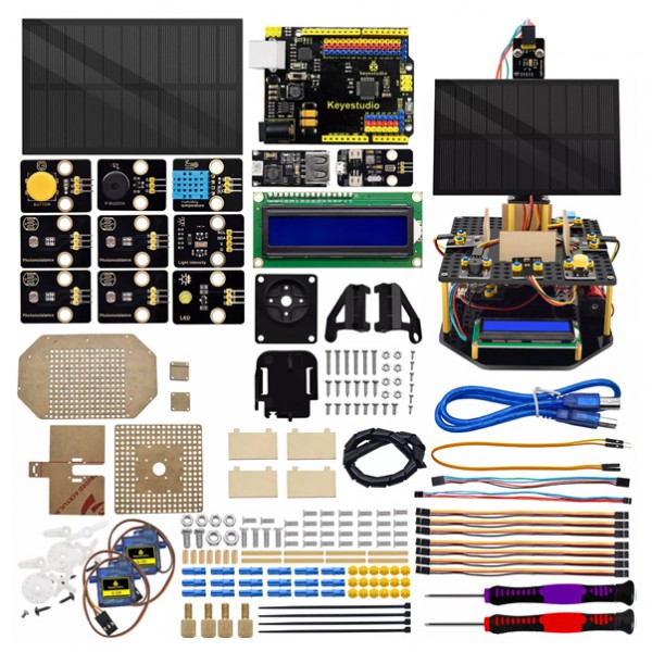KEYESTUDIO solar tracking kit KS0530, για Arduino KEYESTUDIO solar tracking kit KS0530, για Arduino