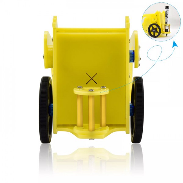 KEYESTUDIO desk bit mini car KS4026, για Micrο:bit STEM