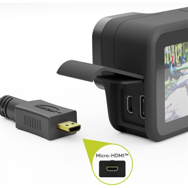 GOOBAY καλώδιο HDMI σε HDMI Micro 53786 με Ethernet, 4K, 3m, μαύρο GOOBAY καλώδιο HDMI σε HDMI Micro 53786 με Ethernet, 4K, 3m, μαύρο
