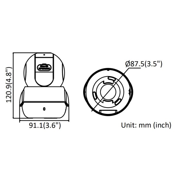 HIKVISION HIWATCH smart camera Q1, Wi-Fi, IR, 2MP Full HD, 2.0 mm HIKVISION HIWATCH smart camera Q1, Wi-Fi, IR, 2MP Full HD, 2.0 mm