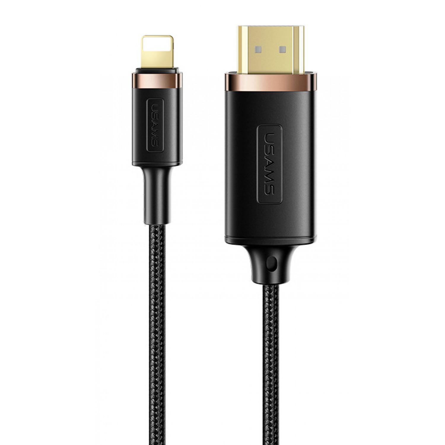 USAMS καλώδιο Lightning σε HDMI 1.4 U70, 1080p, 3D, 2m, μαύρο USAMS καλώδιο Lightning σε HDMI 1.4 U70, 1080p, 3D, 2m, μαύρο