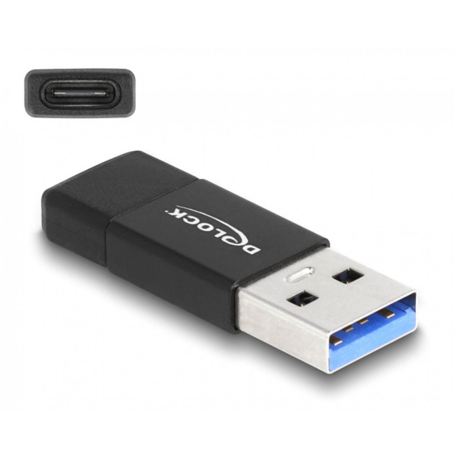 DELOCK αντάπτορας USB 3.2 Gen 2 σε USB-C 60001, 10Gbps, μαύρος DELOCK αντάπτορας USB 3.2 Gen 2 σε USB-C 60001, 10Gbps, μαύρος
