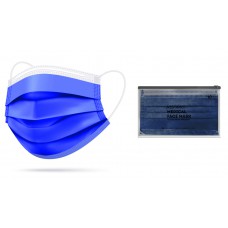 VESTAMED χειρουργική μάσκα 3 στρωμάτων VMM40, BFE >98%, 5x 10τμχ, μπλε