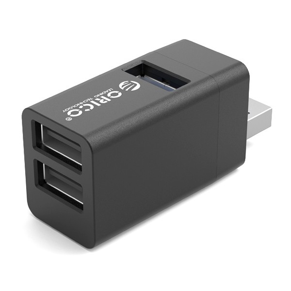 ORICO USB hub MINI-U32L, 3x θυρών, 5Gbps, USB σύνδεση, μαύρο