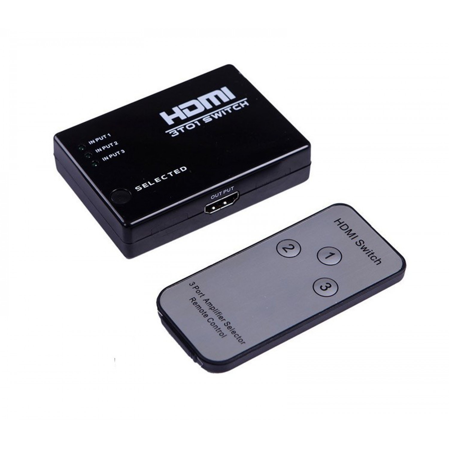 POWERTECH HDMI Amplifier Switch 3 in 1, 4K x 2K HDMI 1.4, Remote Control POWERTECH HDMI Amplifier Switch 3 in 1, 4K x 2K HDMI 1.4, Remote Control