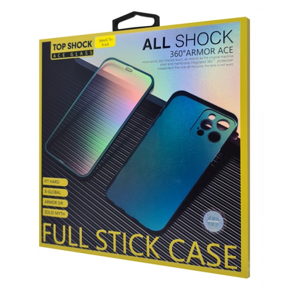 POWERTECH θήκη & tempered glass 2.5D TGC-0005 για iPhone 12 Pro, μπλε POWERTECH θήκη & tempered glass 2.5D TGC-0005 για iPhone 12 Pro, μπλε