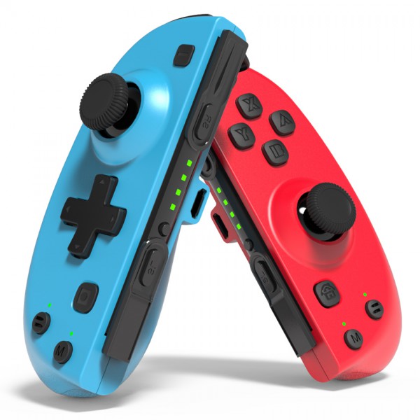 ROAR ασύρματο JoyCon gamepad RR-0015 για Nintendo Switch, μπλε & κόκκινο ROAR ασύρματο JoyCon gamepad RR-0015 για Nintendo Switch, μπλε & κόκκινο
