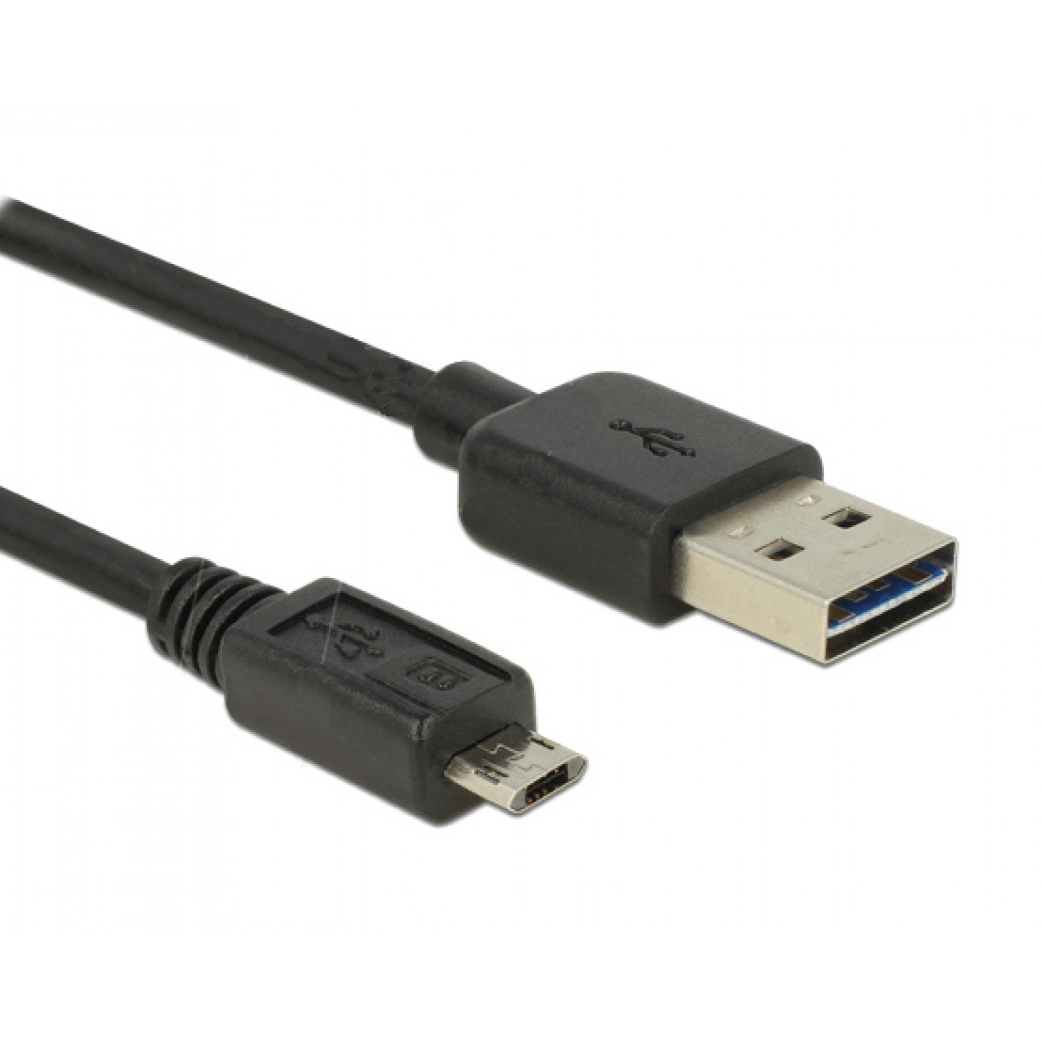 POWERTECH καλώδιο USB σε USB Micro CAB-U062, Easy USB, 2m, μαύρο POWERTECH καλώδιο USB σε USB Micro CAB-U062, Easy USB, 2m, μαύρο