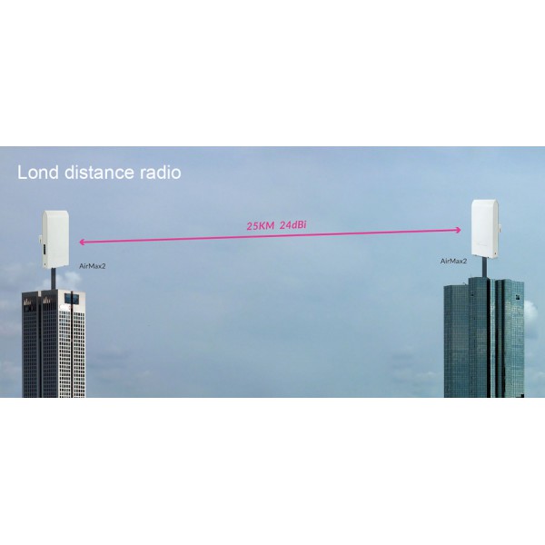 AIRLIVE wireless outdoor AP/Bridge/CPE AIRMAX2, 2.4GHz, PoE port