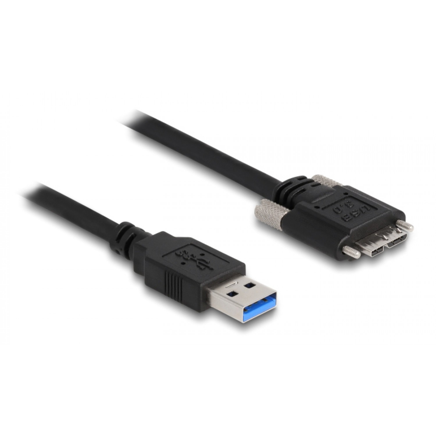 DELOCK καλώδιο USB 3.0 σε USB micro B 87801, 3m, μαύρο DELOCK καλώδιο USB 3.0 σε USB micro B 87801, 3m, μαύρο