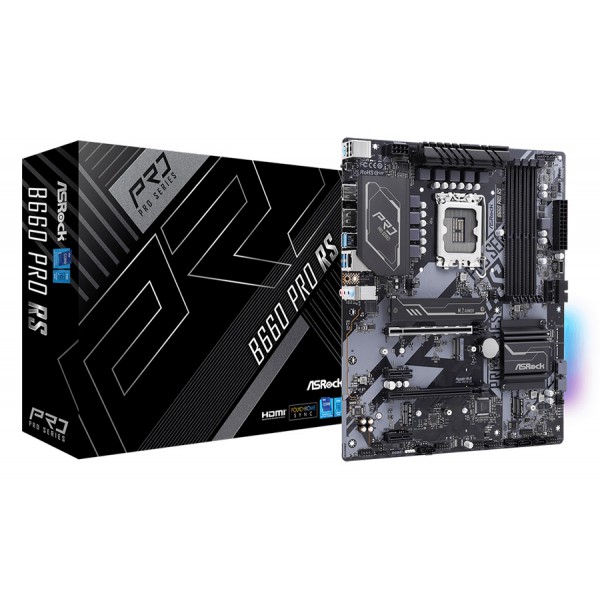 ASROCK μητρική B660 Pro RS, 4x DDR4, s1700, USB 3.2 Gen1, ATX ASROCK μητρική B660 Pro RS, 4x DDR4, s1700, USB 3.2 Gen1, ATX