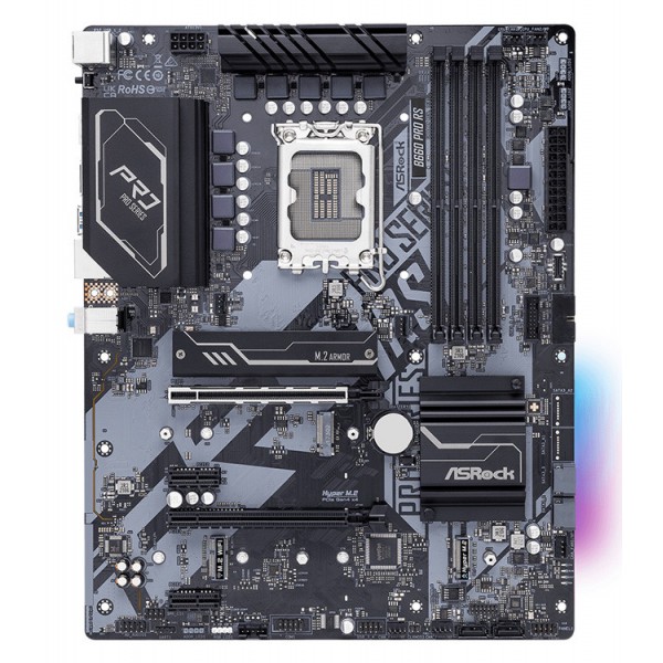 ASROCK μητρική B660 Pro RS, 4x DDR4, s1700, USB 3.2 Gen1, ATX ASROCK μητρική B660 Pro RS, 4x DDR4, s1700, USB 3.2 Gen1, ATX