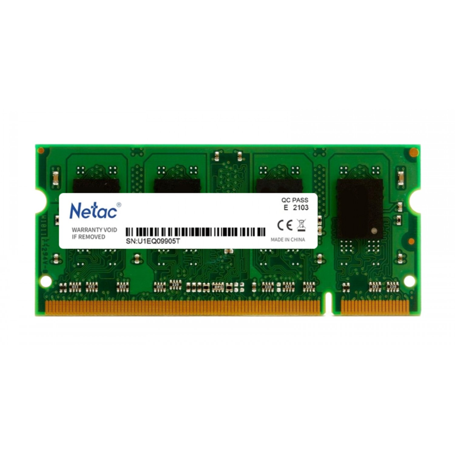 NETAC μνήμη DDR3L SODIMM NTBSD3N16SP-04, 4GB, 1600MHz, CL11