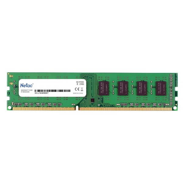 NETAC μνήμη DDR3 UDIMM NTBSD3P16SP-08, 8GB, 1600MHz, CL11