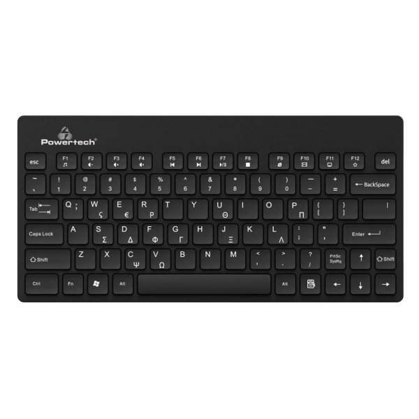 POWERTECH set ποντίκι & πληκτρολόγιο PT-913, ασύρματο, 1500dpi, μαύρο POWERTECH set ποντίκι & πληκτρολόγιο PT-913, ασύρματο, 1500dpi, μαύρο